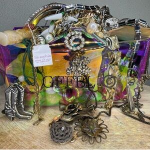 Makeup Bag w/ Vintage Costume/Estate Jewelry *Sample Photo